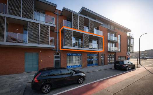 Recent appartement met 2 slpk
